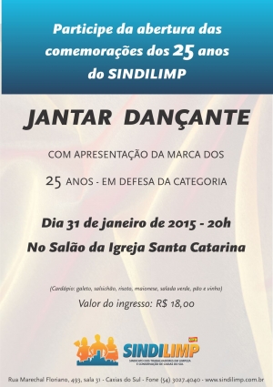 25 anos do SINDILIMP