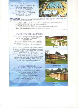 Abertura da temporada das Piscinas na Sede Campestre 2014-2015