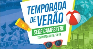 Abertura da temporada de vero na sede campestre 