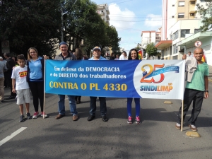 Caminhada em Defesa da Democracia