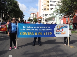 Caminhada em Defesa da Democracia