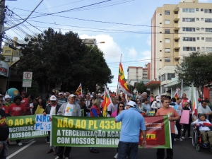 Caminhada em Defesa da Democracia
