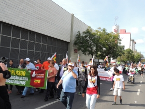 Caminhada em Defesa da Democracia