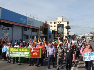 Caminhada em Defesa da Democracia