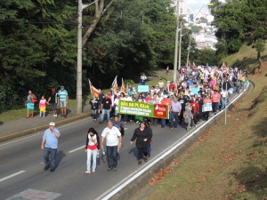 Caminhada em Defesa da Democracia