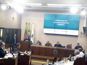 Campanha pr-Codeca divulgada na Cmara 