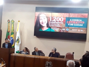 Campanha pr-Codeca divulgada na Cmara 