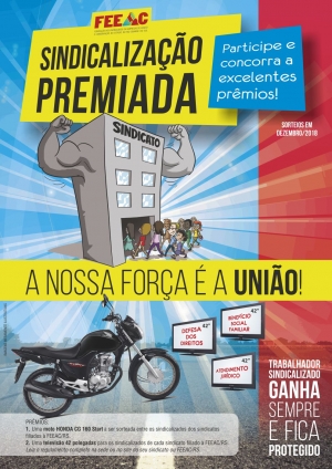 Campanha Sindicalizao Premiada - Leia o regulamento 