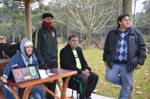 Equipe de arbitragem do Dalcinei 