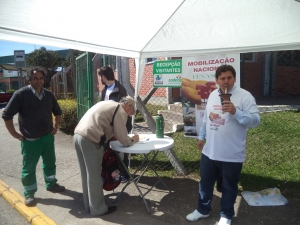 Mobilizao Nacional pelas 36 horas semanais para o setor da limpeza urbana