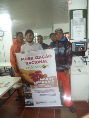 Mobilizao Nacional pelas 36 horas semanais para o setor da limpeza urbana