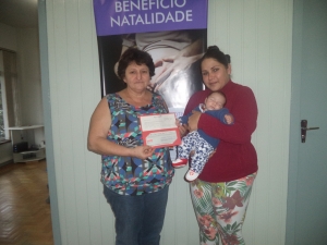 No ms de Julho o Sindilimp entregou mais 9 cheques do Benefcio Social Familiar