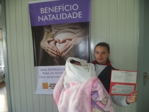 No ms de Julho o Sindilimp entregou mais 9 cheques do Benefcio Social Familiar