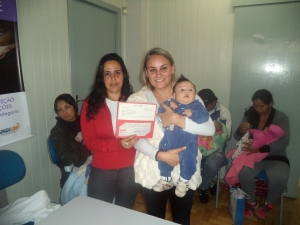 No ms de Setembro foram entregue 13 cheques do Benefcio Social Familiar