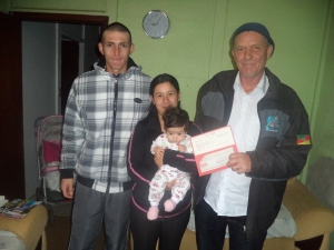 No ms de Setembro foram entregue 13 cheques do Benefcio Social Familiar