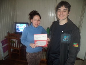 No ms de Setembro foram entregue 13 cheques do Benefcio Social Familiar