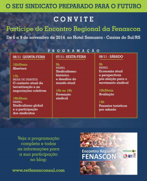 Encontro Regional FENASCON