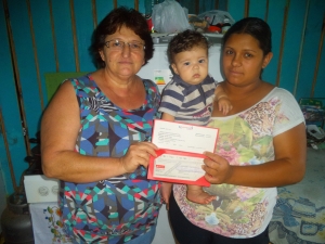 O Sindilimp fez a entrega dos Benefcio Natalidade dos meses de Outubro e Novembro