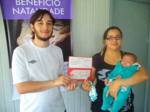O Sindilimp fez a entrega dos Benefcio Natalidade dos meses de Outubro e Novembro