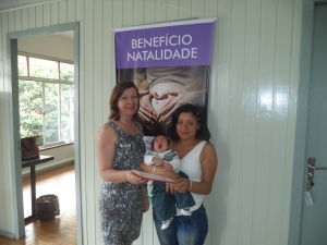 O Sindilimp fez a entrega dos Benefcio Natalidade dos meses de Outubro e Novembro