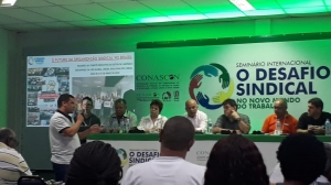 Representantes do Sindilimp participam de encontro internacional de sindicatos