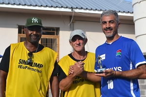 O goleador do torneio foi Sidnei Trindade de Souza  de Os Coletores