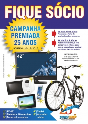 Sindilimp realiza Campanha de Sindicalizao 