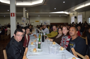 Sucesso no Almoo do Dia do Gari